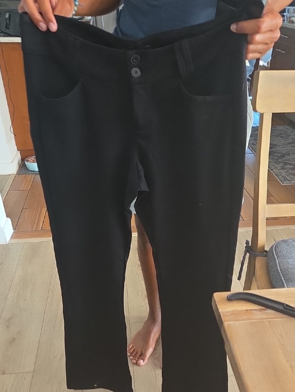 torrid Black High-Rise Stretch Pants